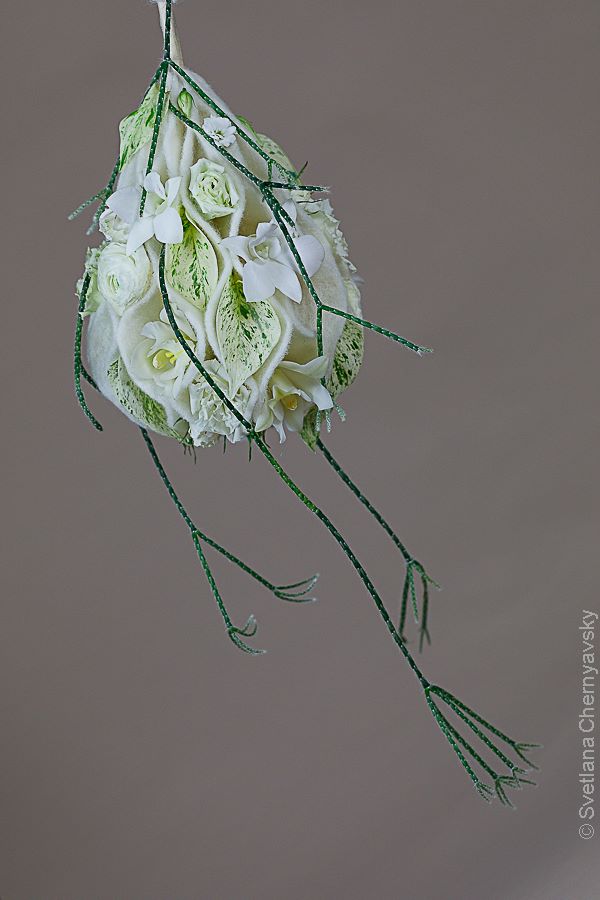 Contemporary Bridal Designs. Publication in Weddings Issue of Fusion Flowers