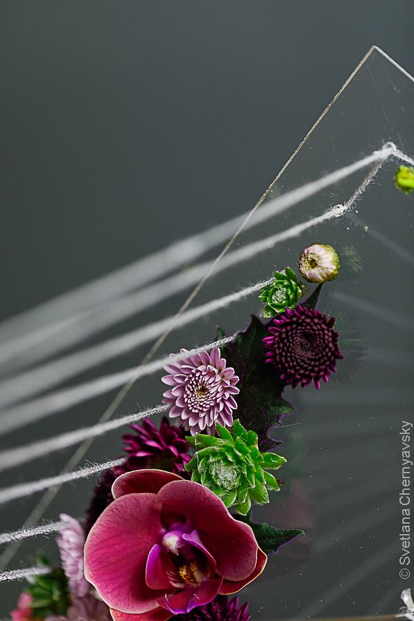 Contemporary Bridal Designs. Publication in Weddings Issue of Fusion Flowers