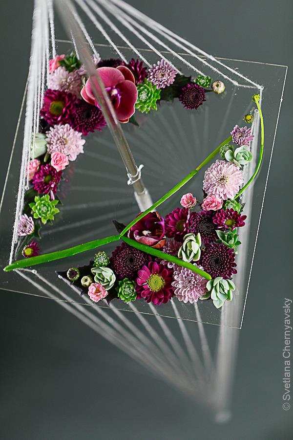 Contemporary Bridal Designs. Publication in Weddings Issue of Fusion Flowers