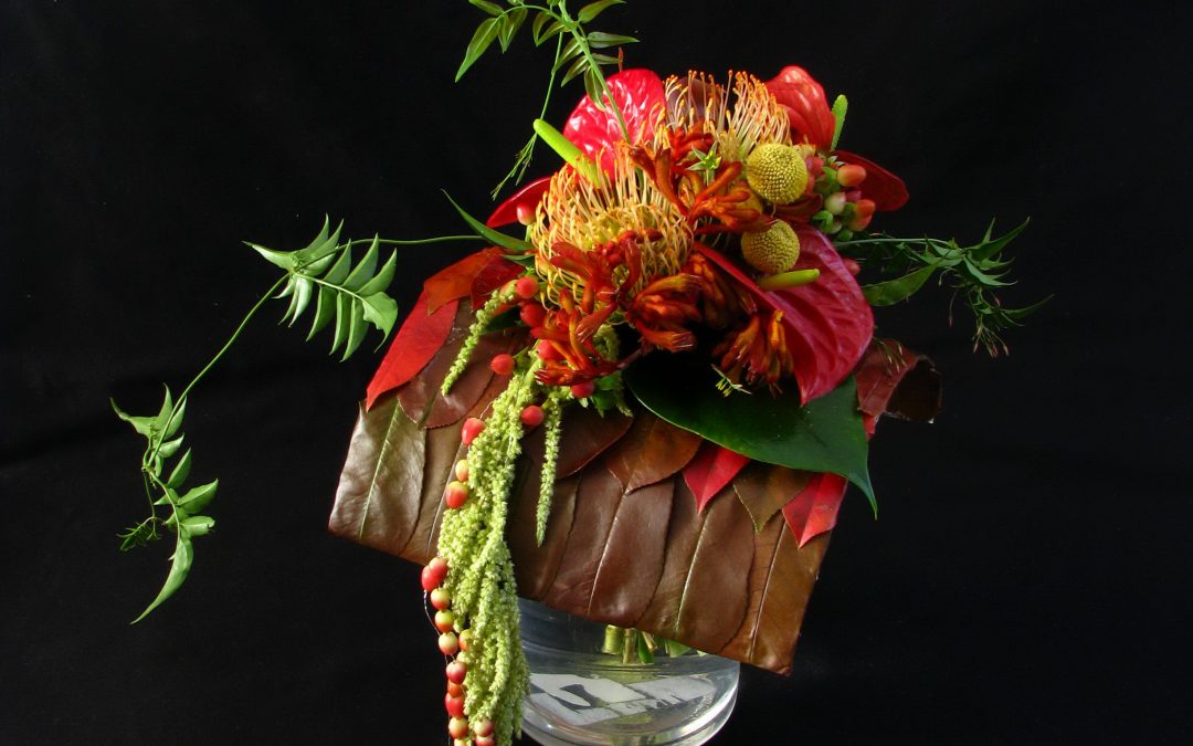 An Autumn Bouquet Tutorial. Step by step